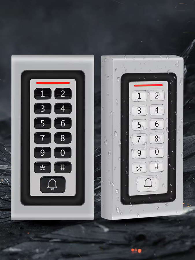 Asia-Teco Metall-Toröffner mit Tastatur und EM-Kartenleser IP67 Wasserdicht Wiegand 26 - Bild 6