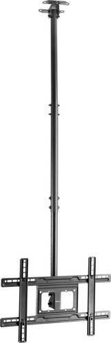 SpeaKa Professional TV-Deckenhalterung SP-TVCM-540 in Schwarz, neigbar, schwenkbar und höhenverstellbar für Bildschirme von 94,0 cm bis 203,2 cm - Bild 1