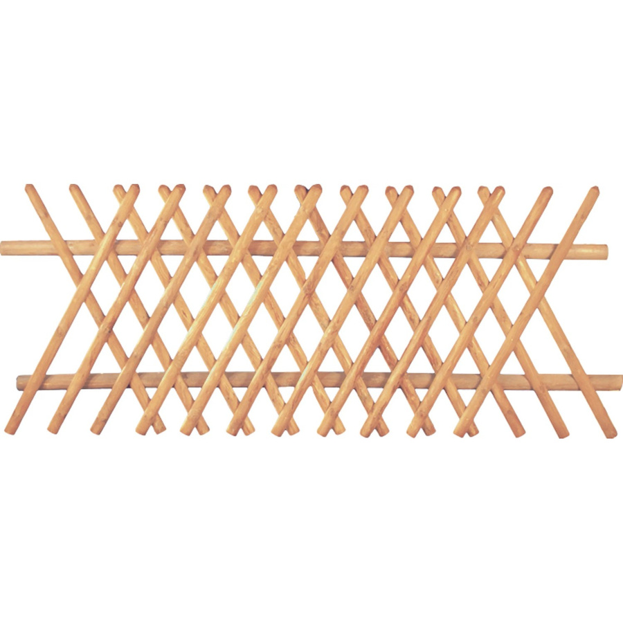 T & J Lattenzaun aus druckimprägniertem Nadelholz in Braun, Höhe: 80 cm, Breite: 250 cm - Bild 2