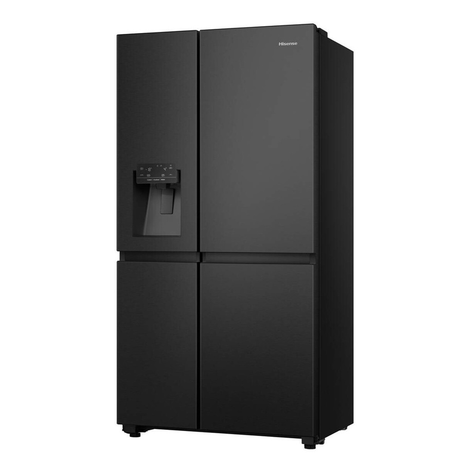 Hisense Side-by-Side Kühlschrank RS818N4TFE in Schwarz, B/H/T: 91 x 179 x 73 cm - Bild 2