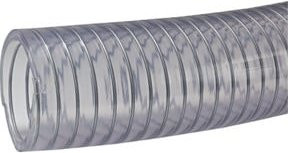 Riegler Saug- und Druckschlauch in schwerer Ausführung, transparent, Schlauch-Durchmesser: 46 x 38 mm, Länge: 50 m - Bild 1