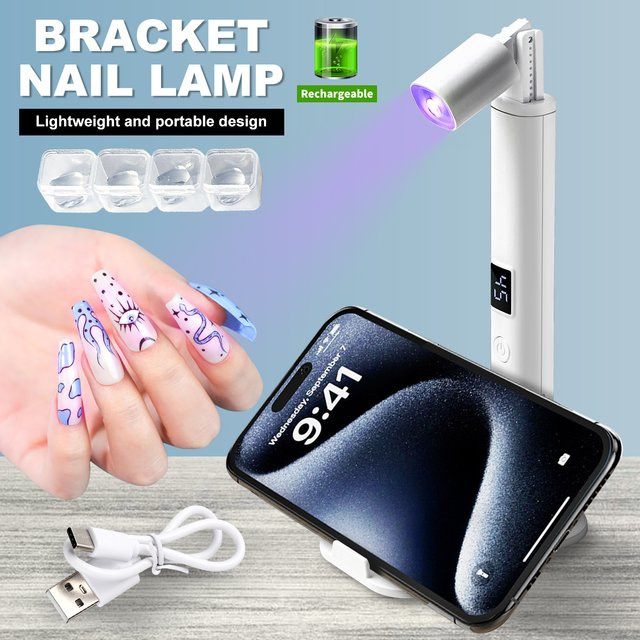 Limegirl UV LED Nagel Lampe, Mini Tragbare, Wiederaufladbar, Unisex - Bild 1