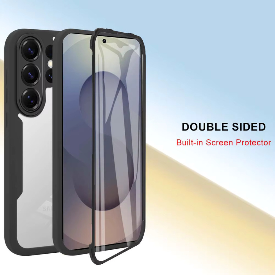 360 Grad Vollschutz Hülle mit Displayschutz für Samsung Galaxy S26 S25 S24 S23 Ultra Plus FE in Grün - Bild 5