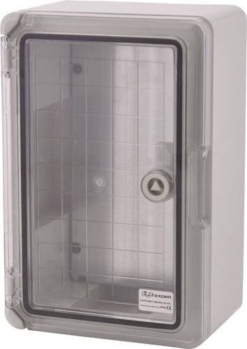 Boxexpert Schaltschrank aus Polycarbonat in Grau und Transparent, Wandmontage, B/T/H: 20 x 30 x 13 cm - Bild 1
