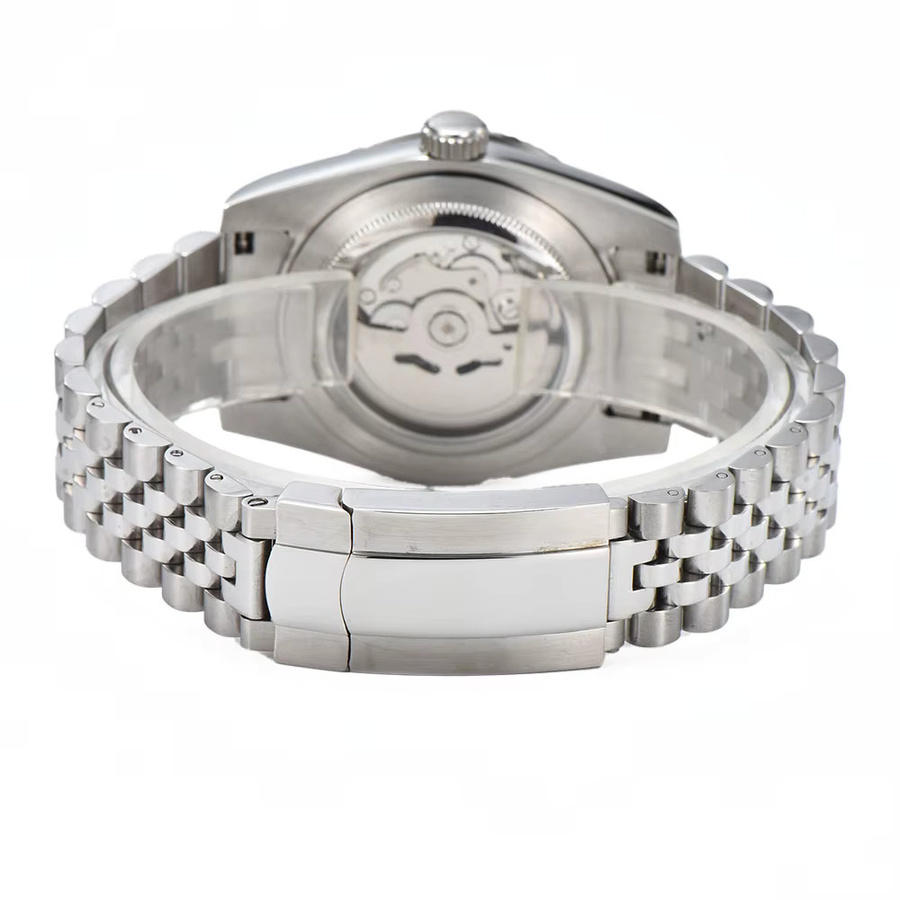 OUMASHI Armbanduhr Automatik, Edelstahl, Blau, Saphirglas, Herren - Bild 2