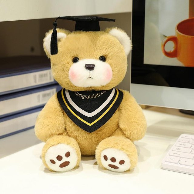 Bai Fen Bai dolls and toys Dr. Bär Teddybär, Plüschtier, Braun, 25cm - Bild 1