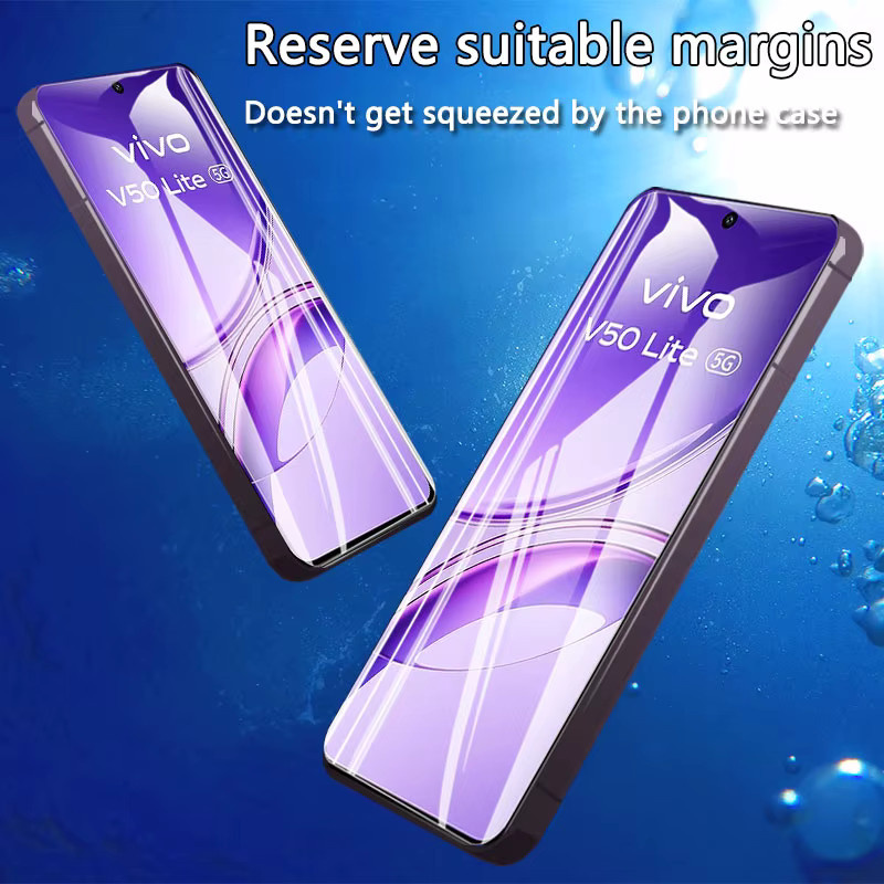 Displayschutzfolie aus gehärtetem Glas für Vivo V50 Lite, 6,77 Zoll, transparent, kratzfest und fingerabdruckfreundlich, 1–4 Stück - Bild 4