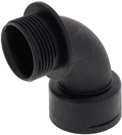 Wiska Winkelverschraubung M25 aus Polyamid in Schwarz (RAL 9005), 10 Stück - Bild 1