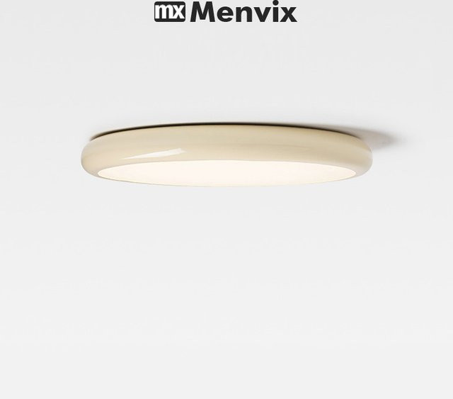 Menvix Nordic LED Deckenleuchte in Weiß für Küche, Schlafzimmer und Badezimmer - Bild 1