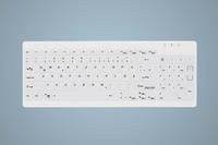 Cherry Active Key AK-C7012 Membran-Tastatur USB QWERTZ Deutsch Weiß IP68 - Bild 1