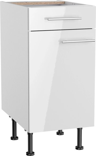 Optifit Küchen-Unterschrank Rurik in Weiß, B/T/H: 40 x 58,4 x 87 cm - Bild 1