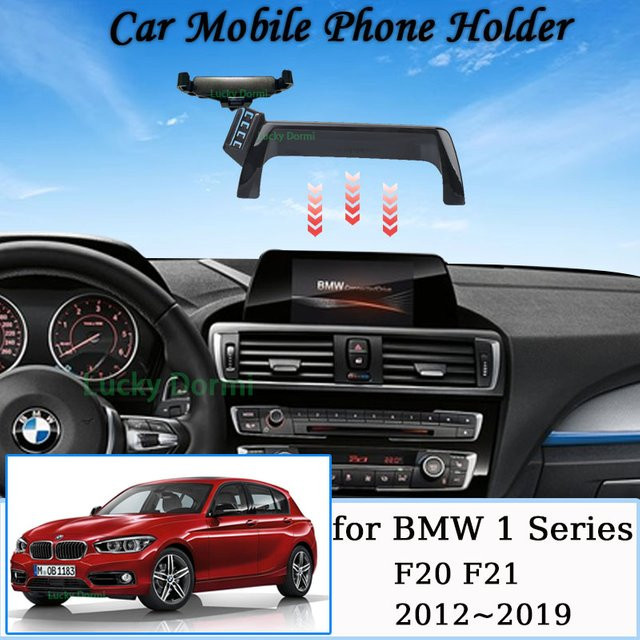 MagSafe Magnetische Handyhalterung für BMW 1 Serie F20 F21 (2012-2019) mit 6,5 Zoll Display-Halterung für GPS Navigation, Schwarz - Bild 1