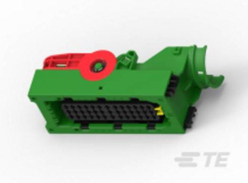 TE Connectivity Box, Farbe: Grün, 5-2208684-3 - Bild 1