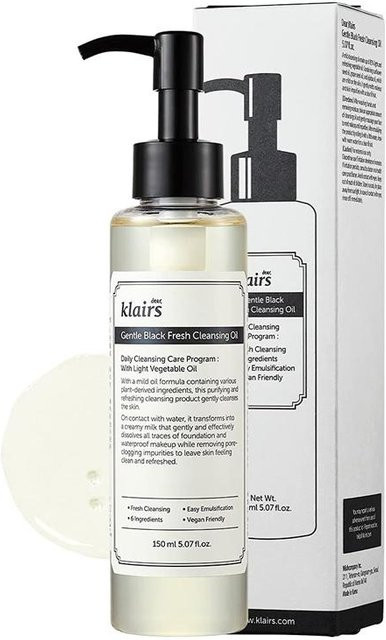 Klairs Reinigungsöl, 150 ml, für normale Haut - Bild 1