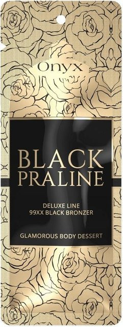Onyx Black Praline Intensiv bräunende Schokolade, Unisex - Bild 1
