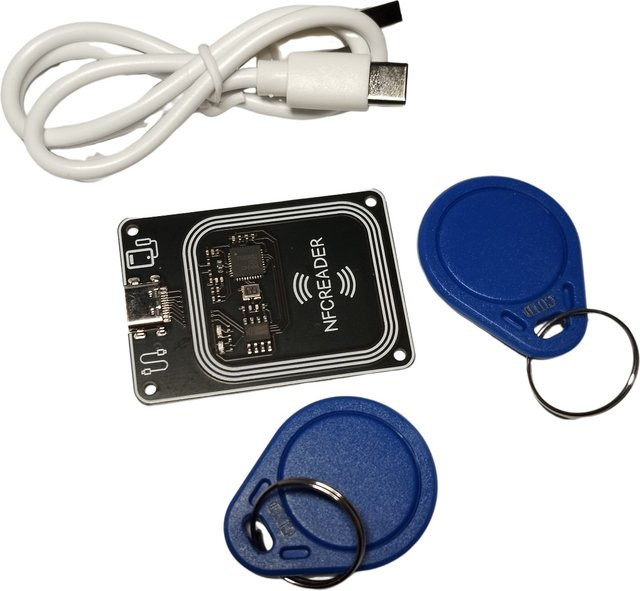 RFID 13,56 MHz PCR532 PN532 CUID IC-Kartenleser-Schreibmodul mit Typ-C-Schnittstelle und Software - Bild 1