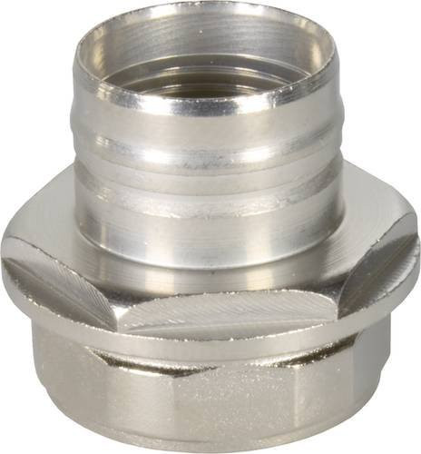Harting Flanschdose 21033392001 Wandmontage Silber - Bild 1