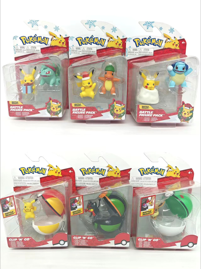 Re-ment Pokémon Kampffigur, Einzelfigur, Bunt / Mehrfarbig - Bild 1