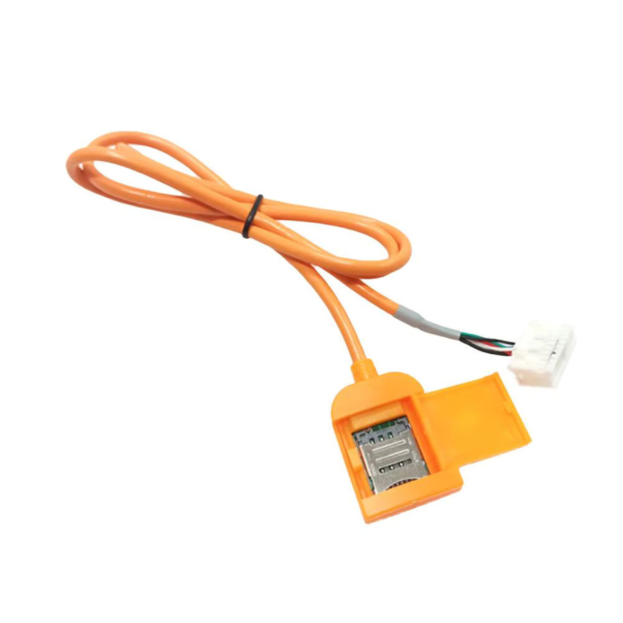 Android Radio Multimedia GPS 4G SIM Karten Adapter mit 20pin Kabel Stecker und Drähten in Orange für Auto Ersatzteile und Zubehör - Bild 3