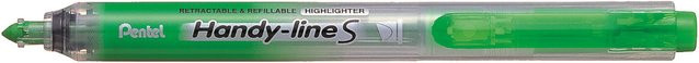 Pentel Handy-Line Textmarker mit Keilspitze in Hellgrün - Bild 1
