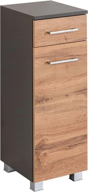 Held Möbel Unterschrank Molina Wotaneiche-Graphitgrau B: 30 cm, H: 79 cm, T: 35 cm - Bild 1