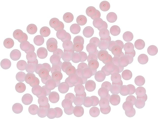 Armband Material, Milchglasperlen Harz, 8mm, Pink gray, Unisex - Bild 1