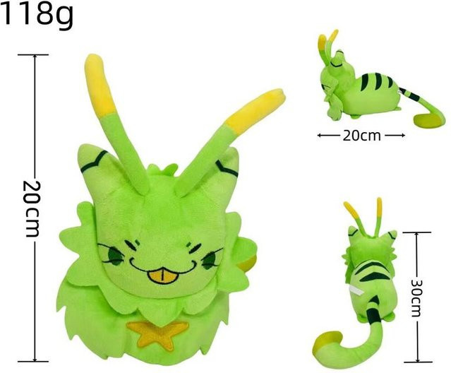 Yiran toy Katzen-Stofftier, Grün & Weiß, Roboterpuppe, ab 14 Jahren - Bild 1