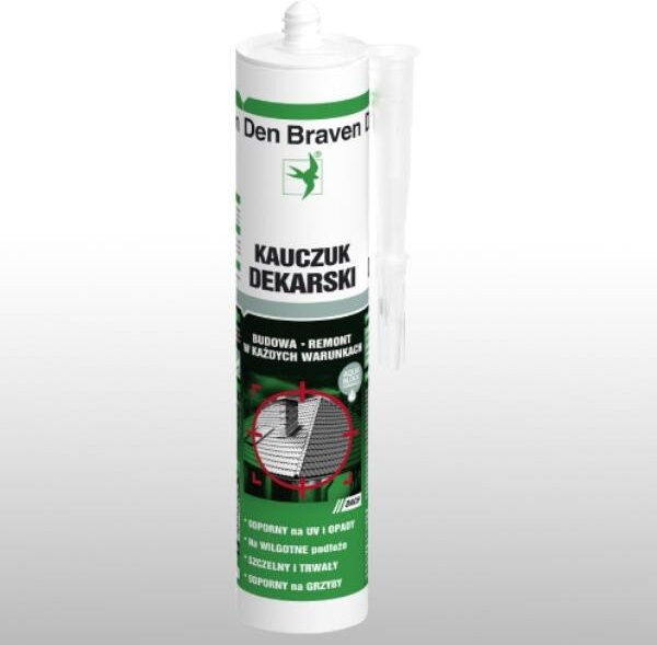 Den Braven Dekoratives Silikon in Braun, 280 ml - Bild 1