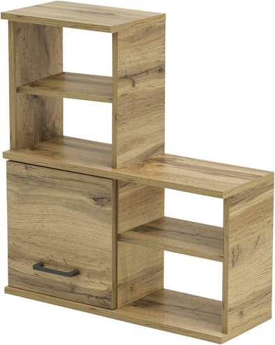 Schildmeyer Hängeschrank Nora in Braun mit Eichenoptik, B/H/T: 59,8 x 64,8 x 20,5 cm - Bild 1