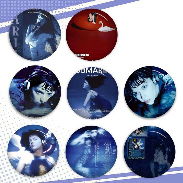 Kayou Brosche The M-Marias Submarine Band Anime Button Pin - Bild 1