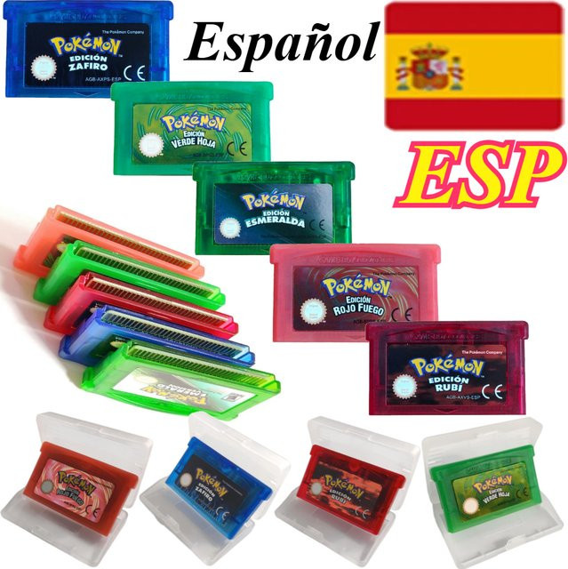 Pokemon, Videospiel mit GBA, ESP-Version - Bild 1