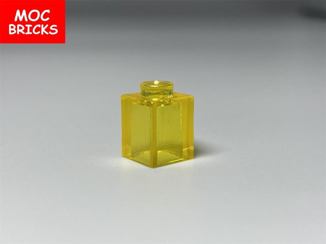Yiran Toy MOC Steine Transparenter Stein 1x1 100-teiliges Set - Bild 1