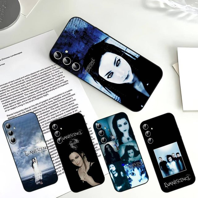 Handyhülle E-Evanescence Fallen A-Amy Lee Soft Cover für Samsung Galaxy S21 S22 S23 S24 S25 S26 Ultra FE Plus 5G A52S - Bild 1