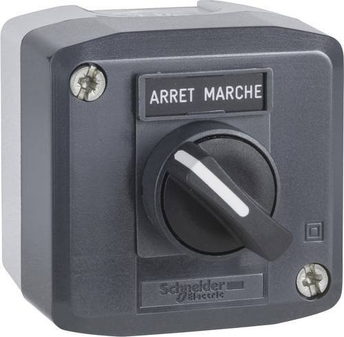 Schneider Electric XALD132 Aufbaugehäuse für Schalter in Grau aus Kunststoff - Bild 1