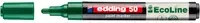 Edding Lackmarker 50 EcoLine Permanent Marker Grün mit Bullet-Spitze 2 mm bis 3 mm - Bild 2