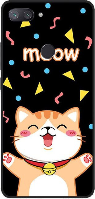 Stoßfeste Silikon Schutzhülle für Xiaomi Mi 8, Mi 8 Pro, Mi 8 Lite und Mi 8 SE in Schwarz - Bild 1