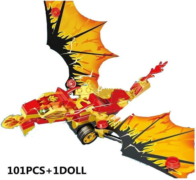 TAKARA TOMY Ninja Drache, Bausteine, Set, ab 14 Jahre - Bild 1