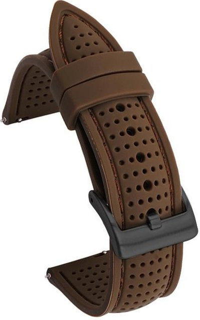 AOOW Uhrenarmband Silikon, schwarz, Herren - Bild 1