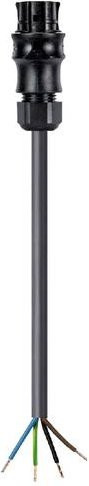 Wieland Electric Anschlussleitung Schwarz 96.443.4003.1 - Bild 1