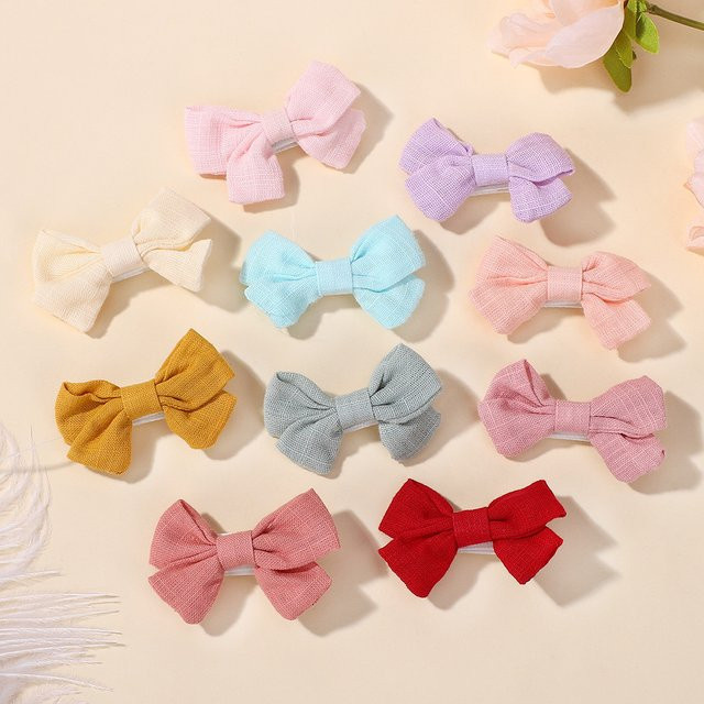 BABY BOWS Haarschleifen und Haarspangen-Set für Kinder, 20 Stück - Bild 1