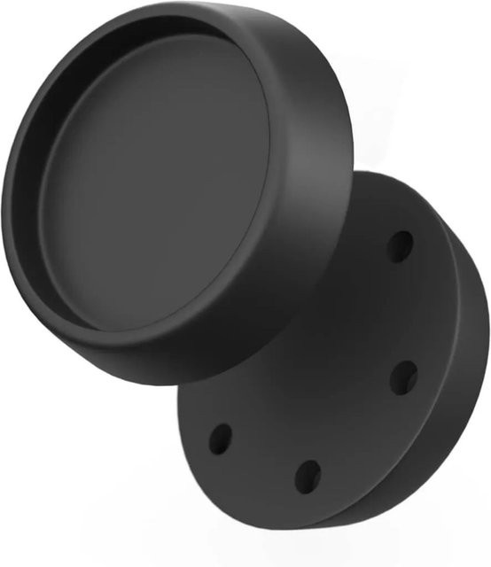 Bauheld Gummifüße Schwingungsdämpfer Schwarz, 4 Stück, Durchmesser: 67 mm, Höhe: 60 mm - Bild 1