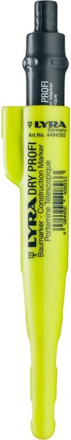 Lyra Dry Profi Baumarker aus Edelstahl in Schwarz - Bild 1