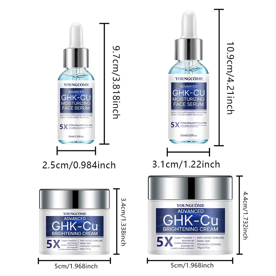 YOUNGCOME GHK-CU Kupferpeptid Anti-Aging Gesichtscreme, 40 ml, Damen - Bild 3