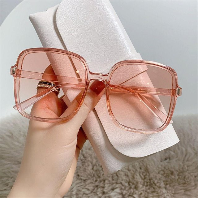 Fable Sonnenbrille, square, Damen, Vollrand, Acetate, pink - Bild 1