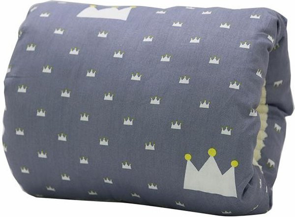 Cozy Cradle Stillarmkissen für Babys in Grau aus Baumwolle und Polyester - Bild 1