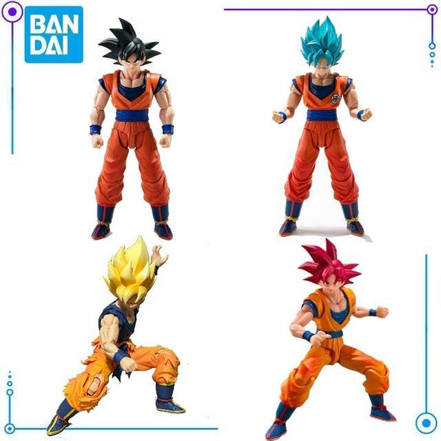 Bandai Dragon Ball Son Goku Super Saiyajin Gott 3.0 Actionfigur, ab 14 Jahren - Bild 1