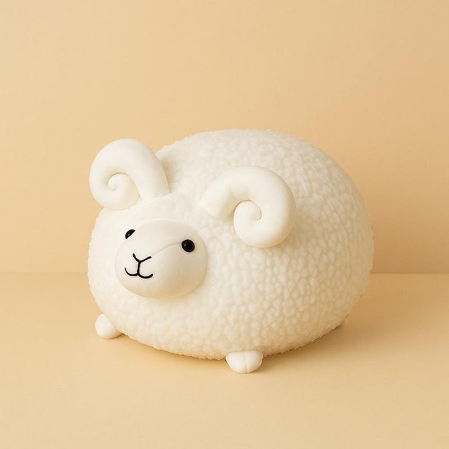 Yiran toy Schaf Plüschtier, 30cm, Weiß - Bild 1