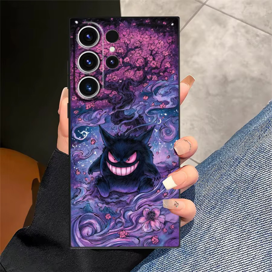 Handyhülle mit Gengar Pokemon Design für Samsung Galaxy A-Serie in Multicolour - Bild 3