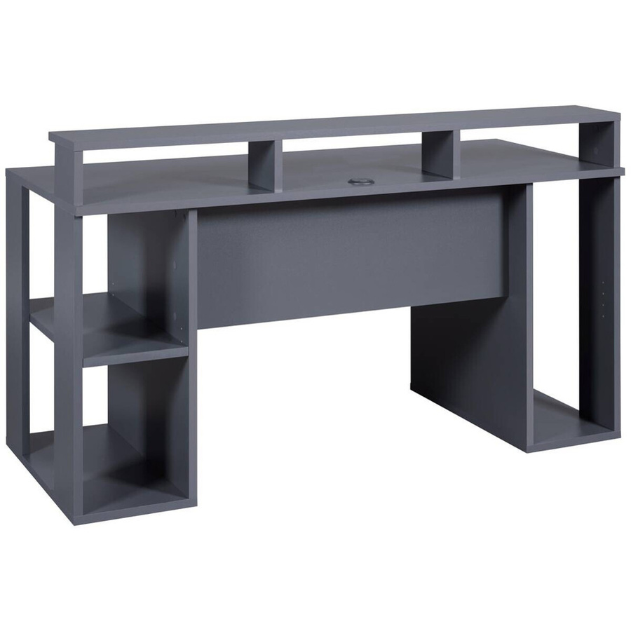 Inter Link Gaming Schreibtisch Match Point in Anthrazit, B/T/H: 160 x 91 x 76,5 cm - Bild 4