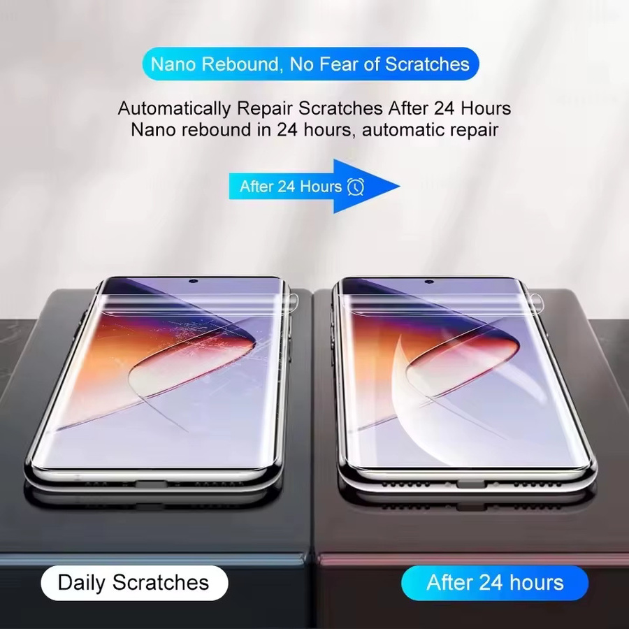 Hydrogel Display Schutzfolie für Samsung Galaxy A17 A07 A56 5G A36 5G A51 A54 A52 A72 A16 A15 A32 A26 A25 A13 A22, transparente Vollabdeckung - Bild 4